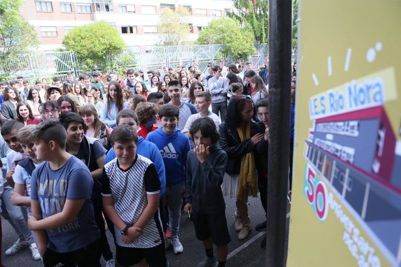 La comunidad educativa del instituto sierense celebra su 50 aniversario