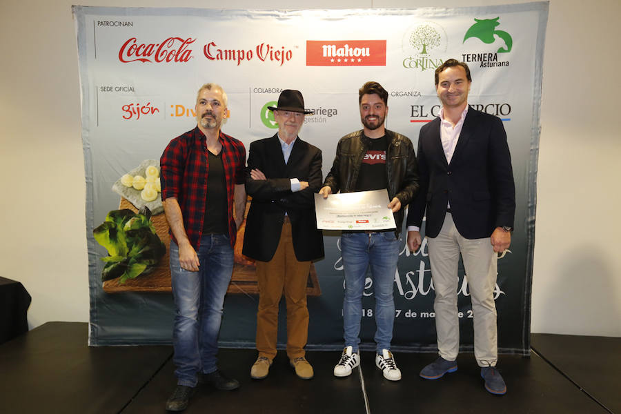 El restaurante ovetense revalidó su título en el concurso organizado por EL COMERCIO y el establecimiento gijonés apostó por ingredientes ecológicos.