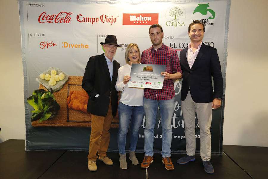 El restaurante ovetense revalidó su título en el concurso organizado por EL COMERCIO y el establecimiento gijonés apostó por ingredientes ecológicos.