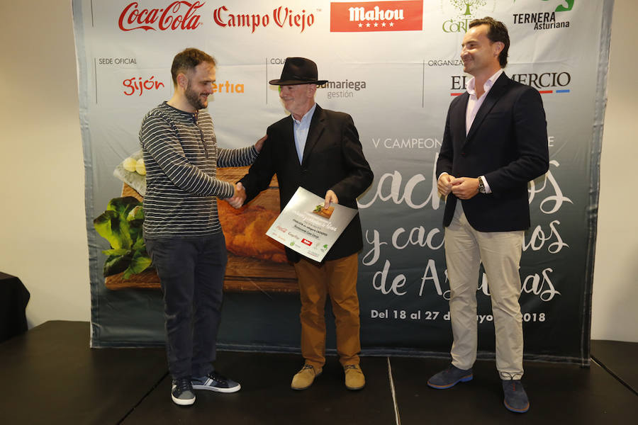 El restaurante ovetense revalidó su título en el concurso organizado por EL COMERCIO y el establecimiento gijonés apostó por ingredientes ecológicos.