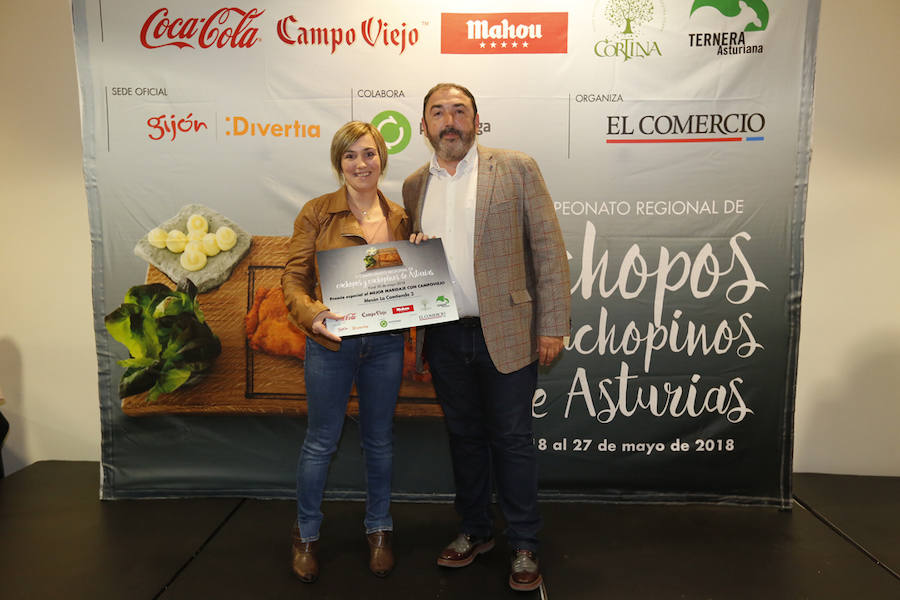 El restaurante ovetense revalidó su título en el concurso organizado por EL COMERCIO y el establecimiento gijonés apostó por ingredientes ecológicos.