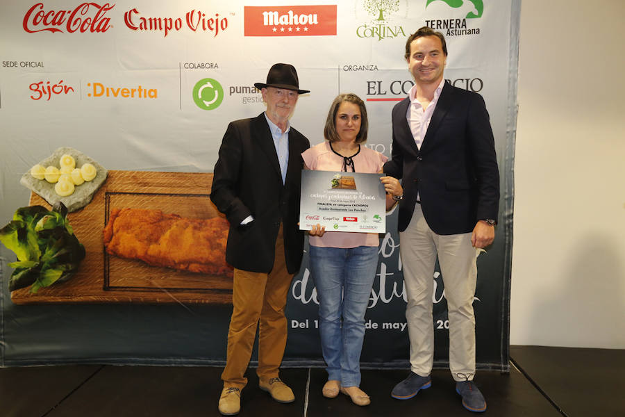 El restaurante ovetense revalidó su título en el concurso organizado por EL COMERCIO y el establecimiento gijonés apostó por ingredientes ecológicos.