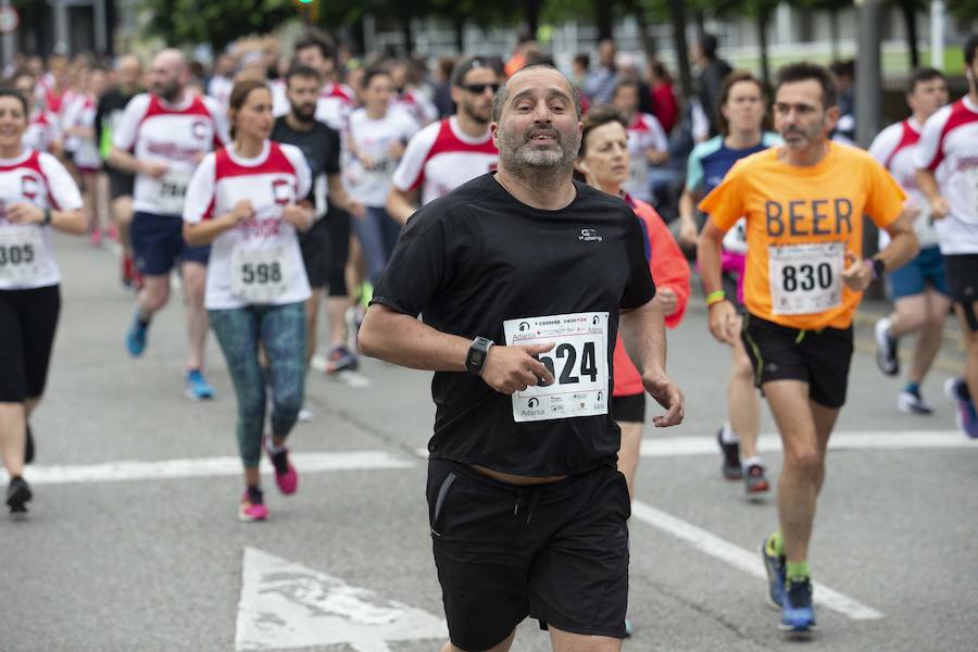 850 personas se sumaron a esta inciativa solidaria organizada por el Centro Comunitario de Sangre y Tejidos de Asturias, con el patrocinio de la Fundación EdP y la colaboración del Ayuntamiento de Gijón, la Dirección General de Deportes y EL COMERCIO