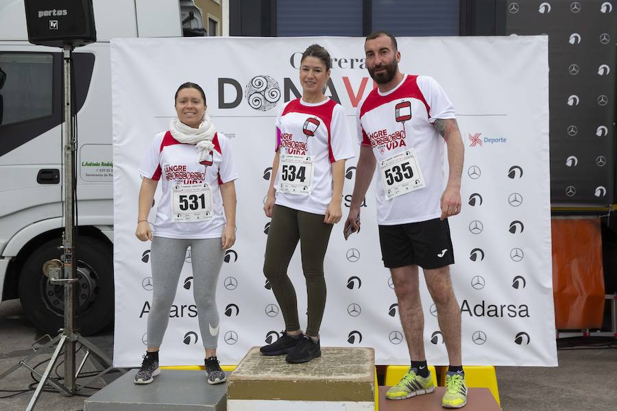 850 personas se sumaron a esta inciativa solidaria organizada por el Centro Comunitario de Sangre y Tejidos de Asturias, con el patrocinio de la Fundación EdP y la colaboración del Ayuntamiento de Gijón, la Dirección General de Deportes y EL COMERCIO