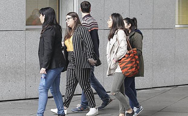 Testigos del juicio por el asesinato de Karla Pérez. 