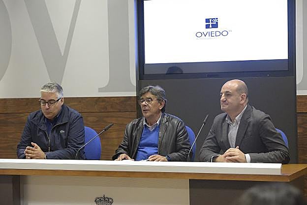 Antonio Cristóbal, Roberto Sánchez Ramos y César Fernández. 