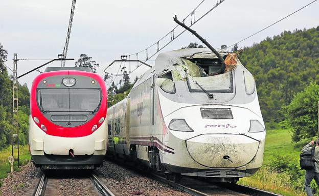 Los ferroviarios achacan el accidente del Alvia a la falta de mantenimiento