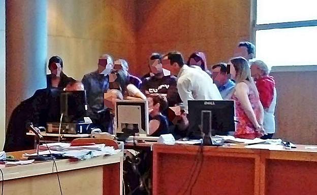 Una imagen de la escasez de medios de la Justicia asturiana