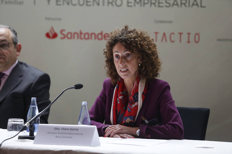 El acto, al que acudió el presidente de la Federación Asturiana de Empresarios (FADE) Belarmino Feito, se celebró en Las Caldas. 