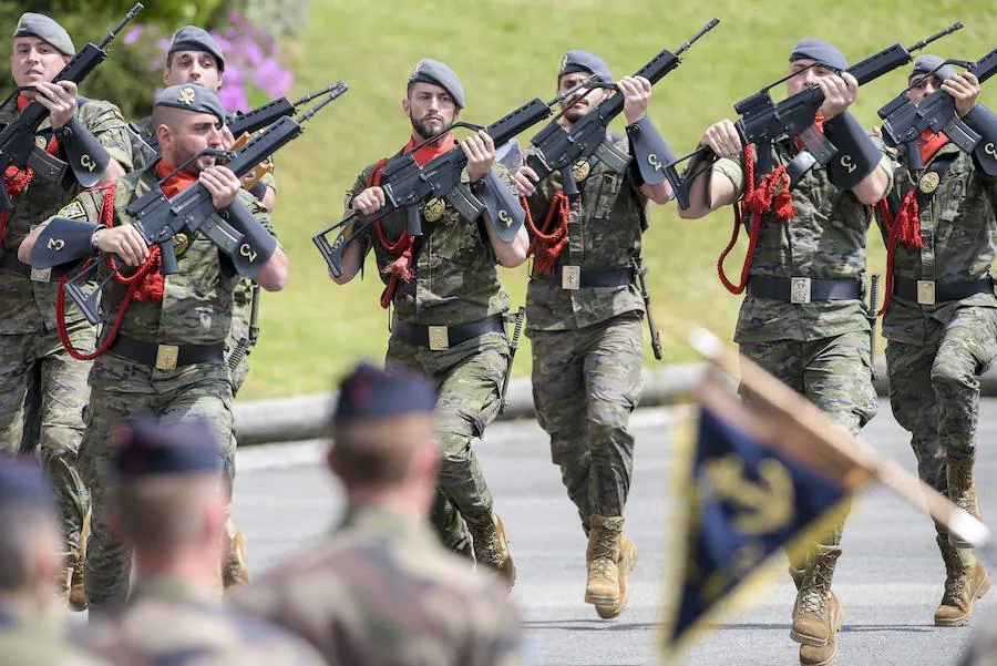 El acto estuvo presididido por el coronel Manuel Pérez López.