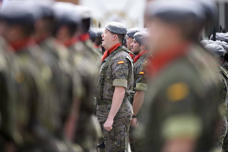 El acto estuvo presididido por el coronel Manuel Pérez López.
