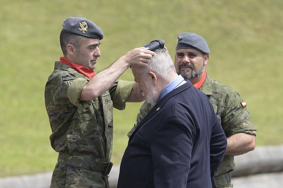 El acto estuvo presididido por el coronel Manuel Pérez López.