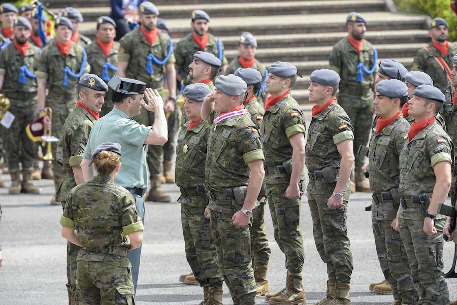 El acto estuvo presididido por el coronel Manuel Pérez López.