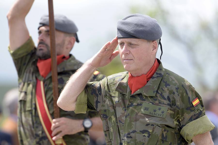 El acto estuvo presididido por el coronel Manuel Pérez López.