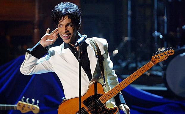 Prince, durante una actuación en 2015. 