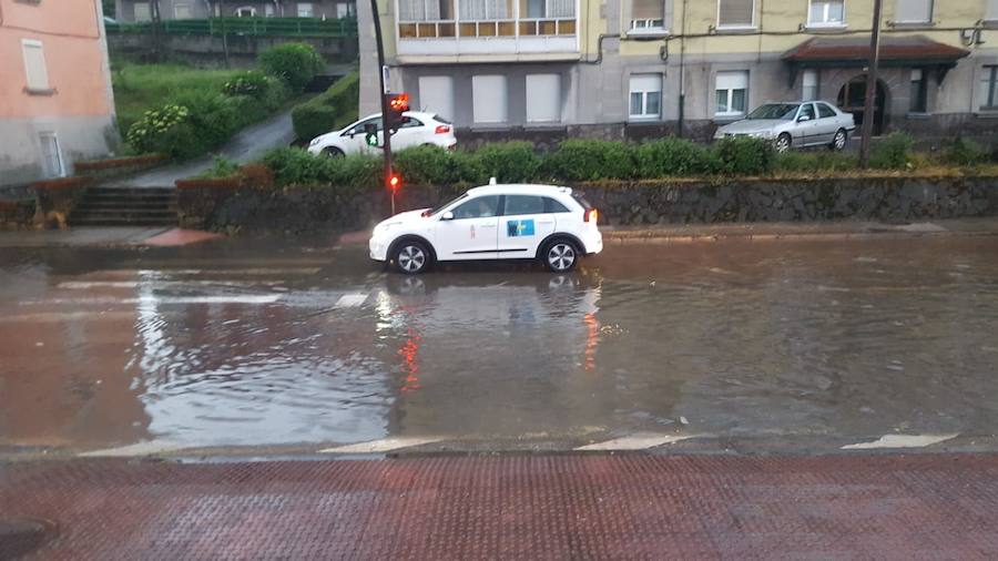 Las precipitaciones han alcanzado ya los 41 litros por metro cuadrado en la capital asturiana