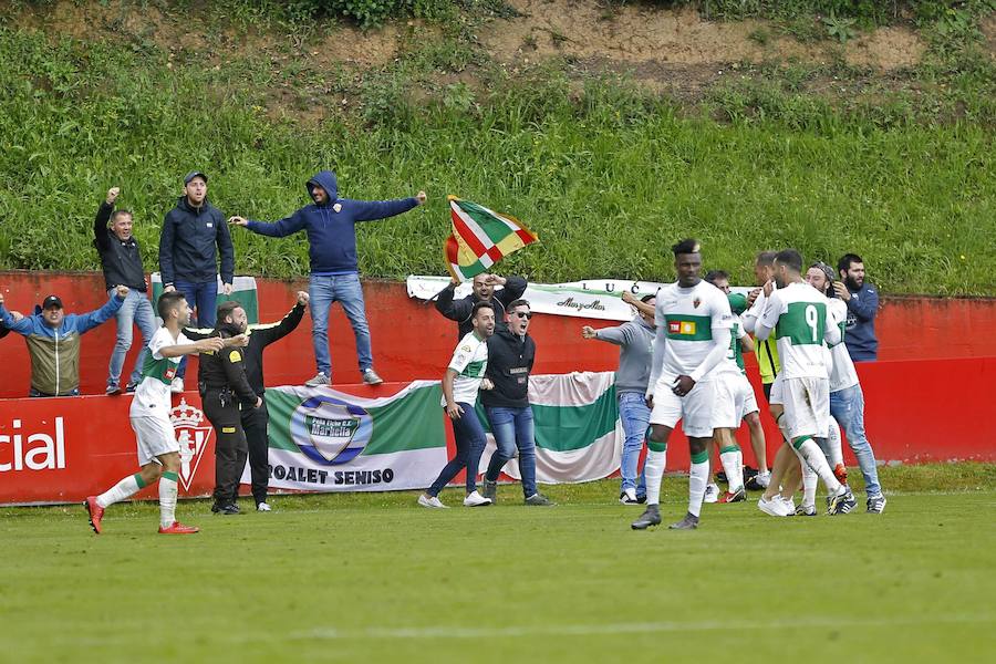 Fotos: Las imágenes del Sporting B - Elche