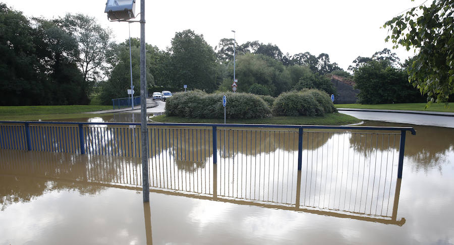Han resultado afectados laboratorios, la cafetería y numerosas zonas comunes del centro de la Universidad de Oviedo