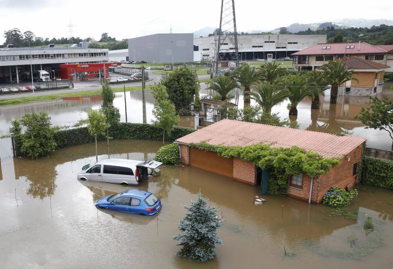 Fotos: Porceyo, afectada por la tromba de agua