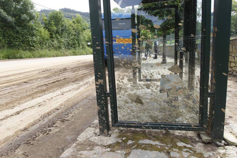 Fotos: Los efectos de las inundaciones en el río Piles