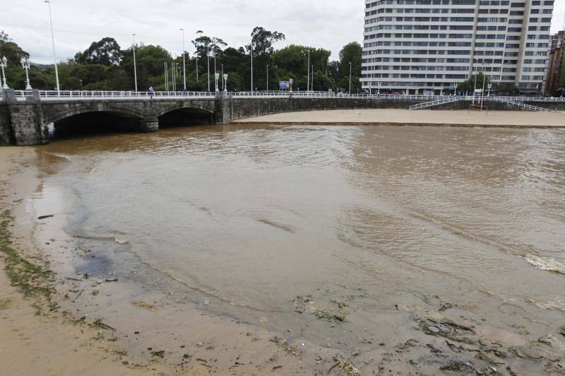 Fotos: Los efectos de las inundaciones en el río Piles