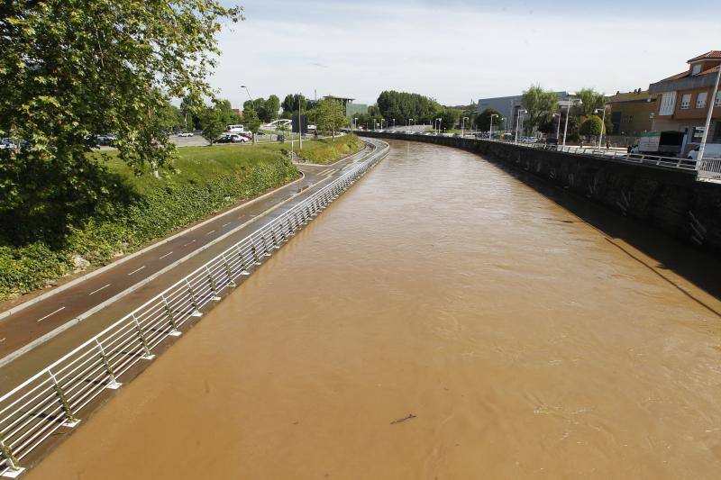 Fotos: Los efectos de las inundaciones en el río Piles