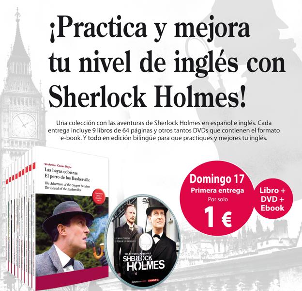 Práctica y mejora tu nivel de inglés con Sherlock Holmes