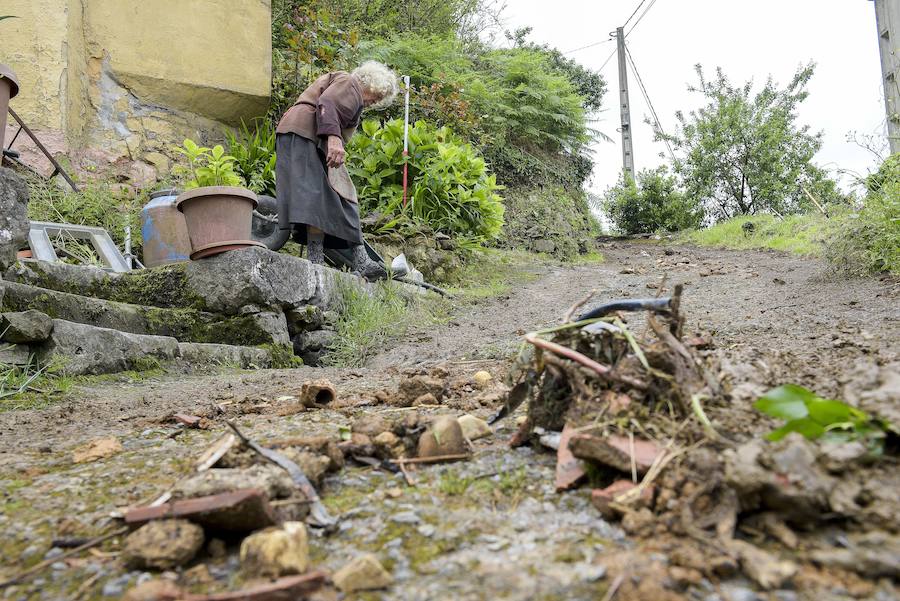 Fotos: Trubia sigue haciendo balance de daños tras las inundaciones