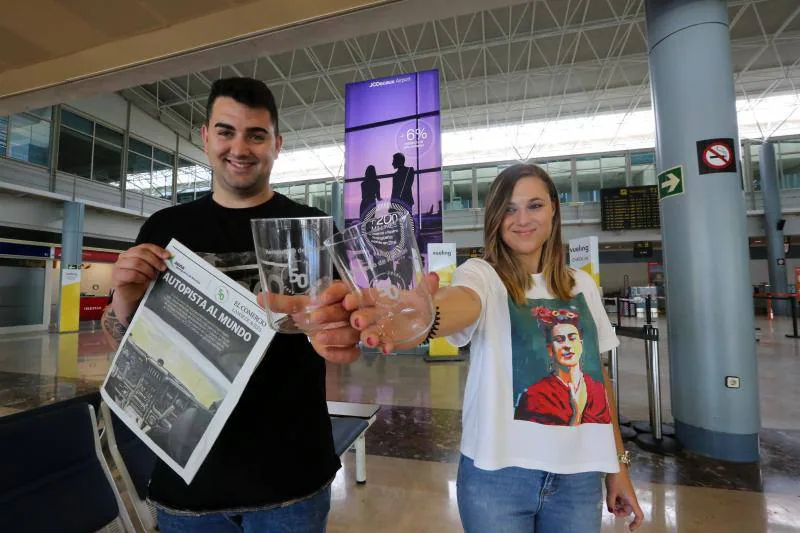 Fotos: El Aeropuerto de Asturias celebra su 50 aniversario con recuerdos y deseos de más rutas