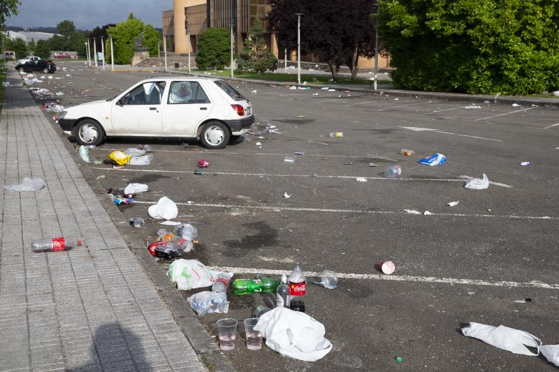 Emulsa señala que la limpieza en el campus compete a la Universidad