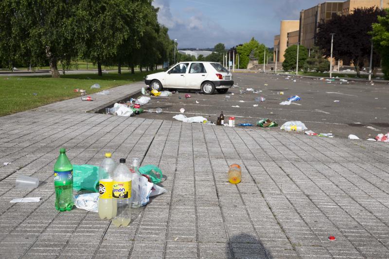 Emulsa señala que la limpieza en el campus compete a la Universidad