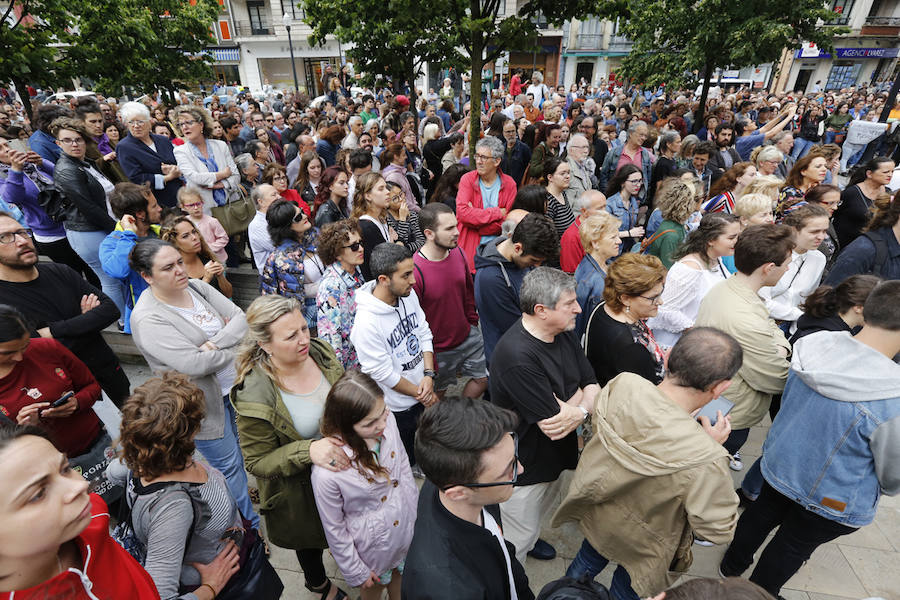 Fotos: Gijón toma la calle contra la libertad provisional