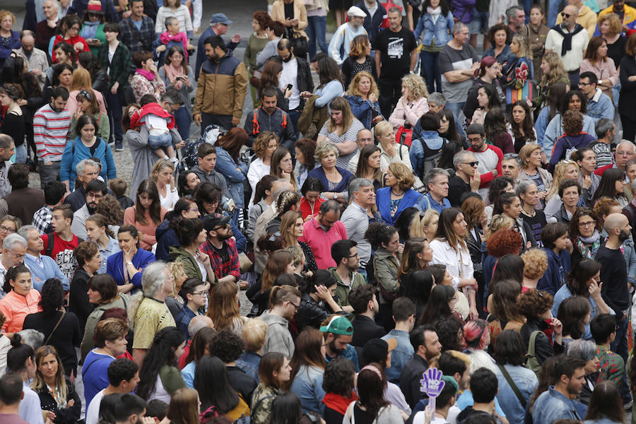 Fotos: Gijón toma la calle contra la libertad provisional