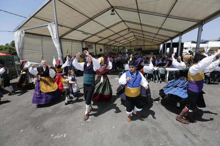 La parroquia de Gijón festeja la última jornada festiva