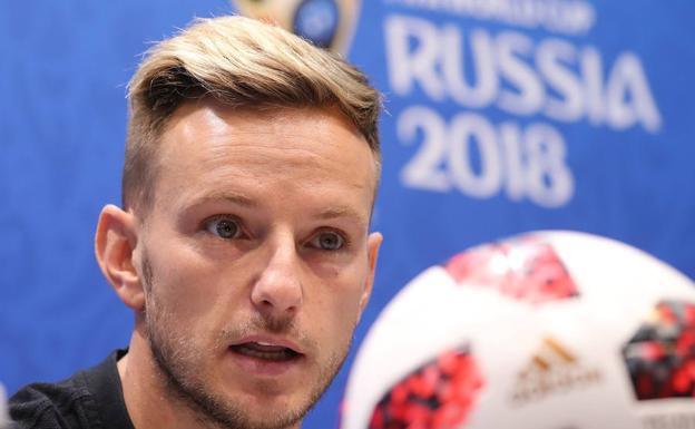 Ivan Rakitic compareció ayer en Sochi.