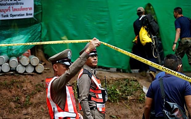 Las imágenes de la arriesgada operación de rescate