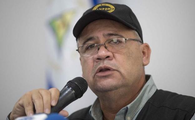 El secretario ejecutivo de la Asociación Nicaragüense Pro Derechos Humanos (ANPDH), Álvaro Leiva.