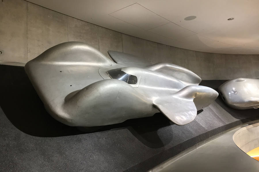 Mercedes-Benz T80 en el museo de Stuttgart.