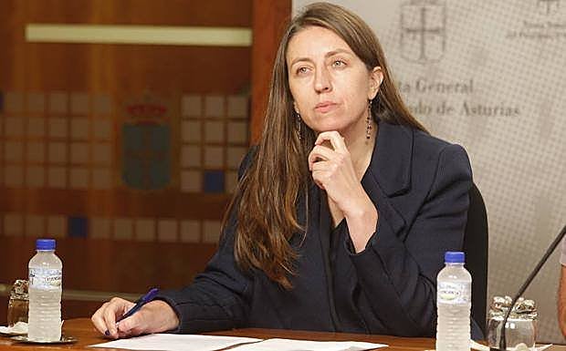 La diputada de Podemos en la Junta General del Principado; Lorena Gil