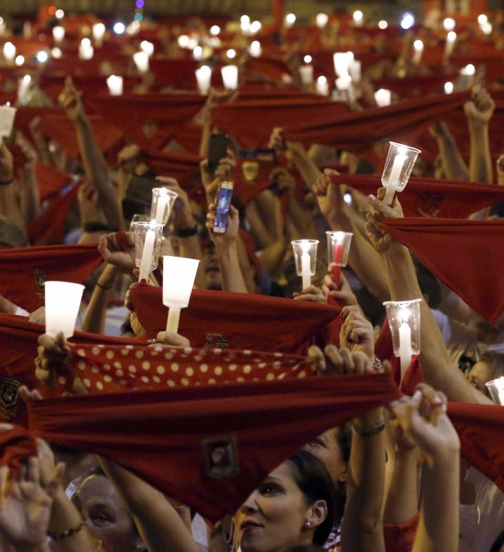 El 'Pobre de Mí' despide un año más las fiestas de San Fermín