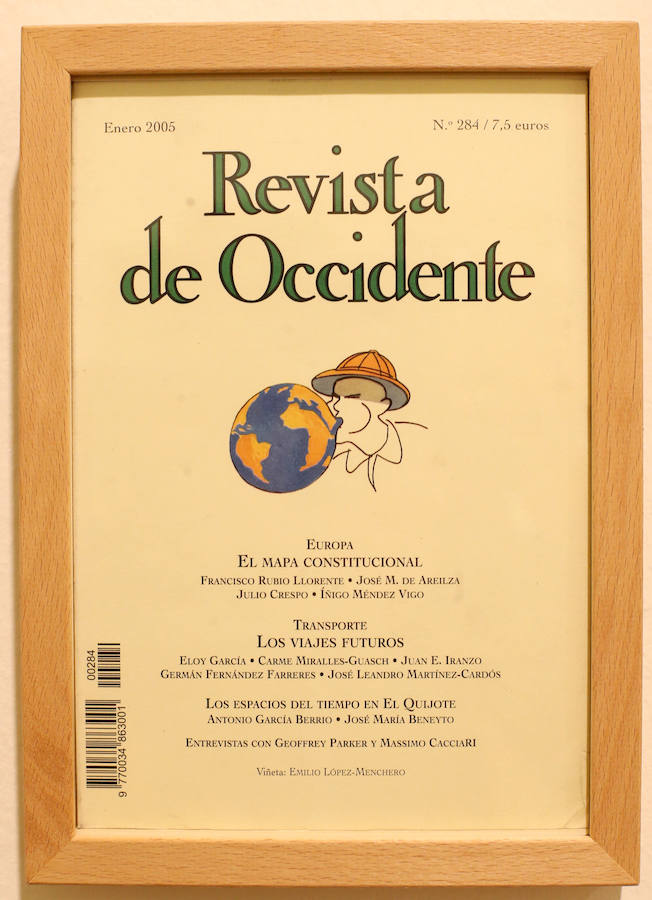 El Museo de Bellas Artes de Asturias recoge en la nueva exposición ' Trazos de la palabra. Viéta de Revista Occidente', la historia de la revista fundada en 1923 por José Ortega y Gasset