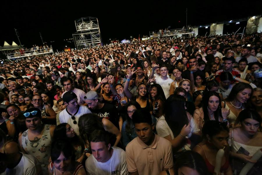 El rey del trap se coronó en el parque de los Hermanos Castro ante más de 5.000 personas con su único concierto en Asturias.