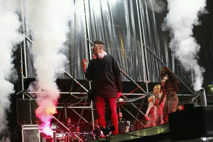 El rey del trap se coronó en el parque de los Hermanos Castro ante más de 5.000 personas con su único concierto en Asturias.