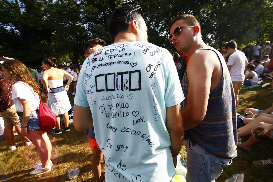 Las camisetas de la fiesta dejaron divertidas frases.