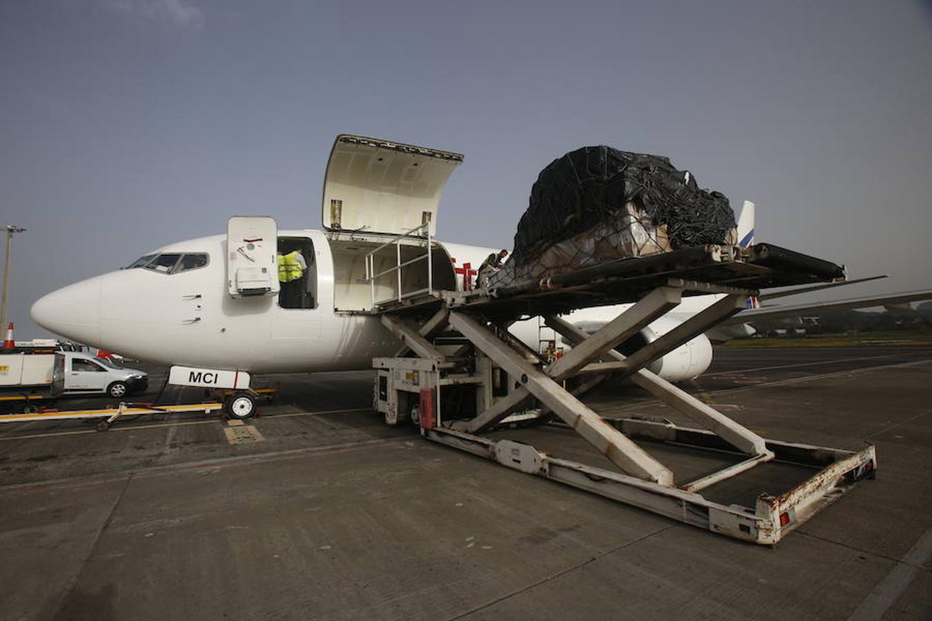 Los aviones desplazarán este año 63 millones de toneladas de cargamento