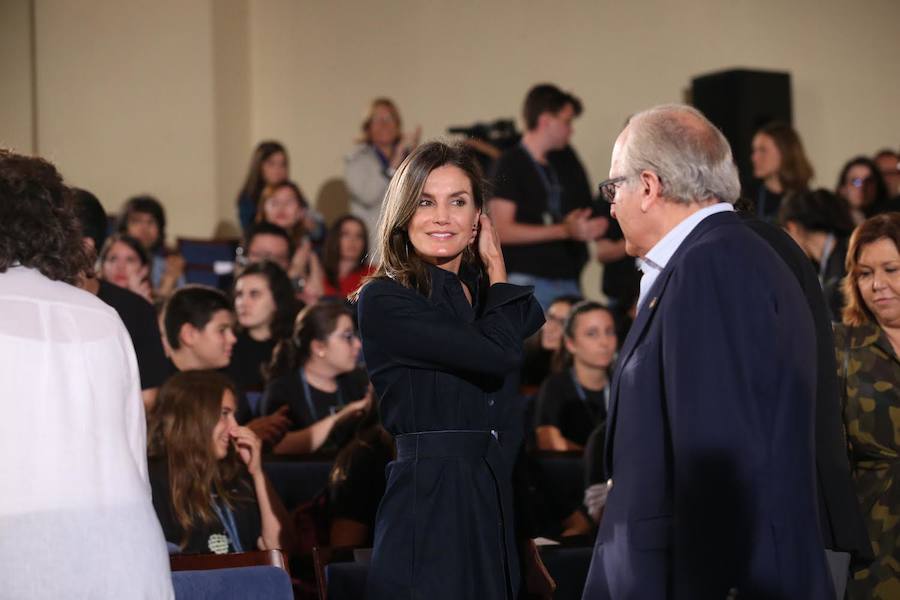 Fotos: Doña Letizia preside la apertura de los cursos de música de la Fundación Princesa