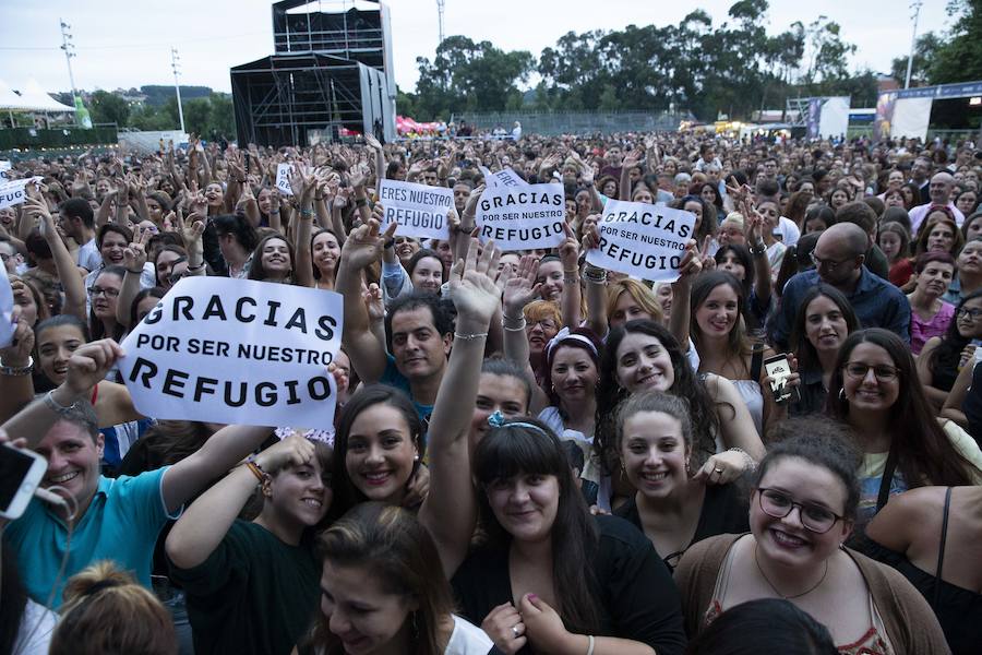 El malagueño reunió a 7.500 fans en un concierto que sirvió para presentar su nuevo trabajo