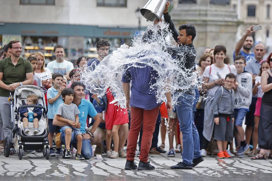 La exhibición de danza de la compañía vasca Ertza conquistó al público asistente