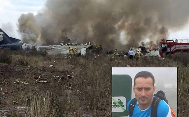 Un asturiano, entre los supervivientes del accidente de avión en México