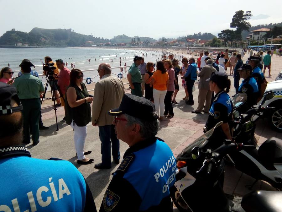 Un total de 650 efectivos formarán parte del dispositivo de seguridad del Descenso del Sella, que congregará a unas 250.000 personas. Vigilarán por tierra, mar y aire para que la fiesta transcurra sin incidentes. 